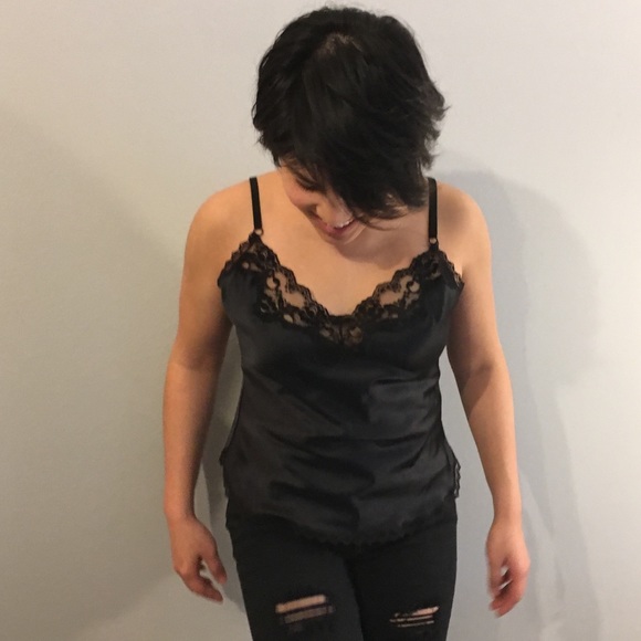 Silky Lace Camisole - Picture 1 of 3
